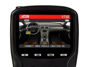 VT56 screen obd2 connect with tool