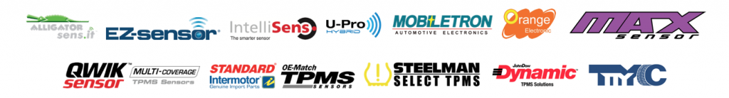 TPMS sensor comapny logos for ATEQ TPMS tools