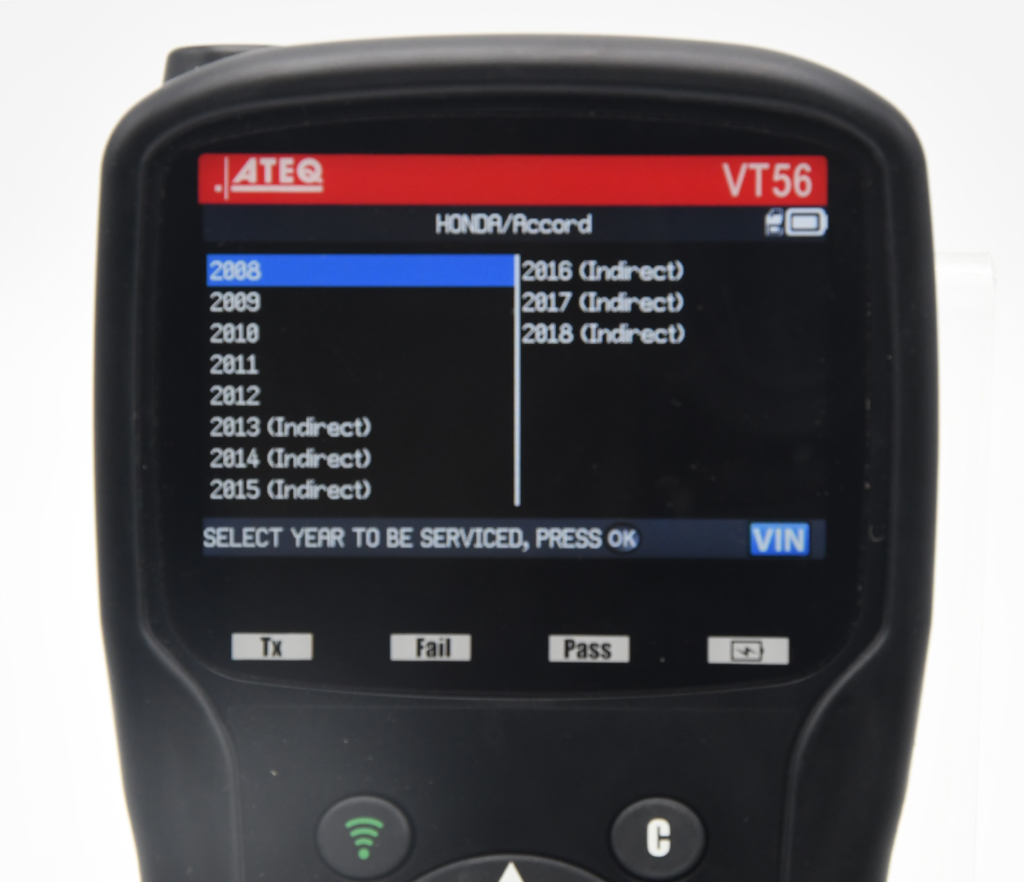 TPMS DIAGNOSTIC INFORMATION Honda Accord 20082019 ATEQTPMS