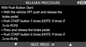 FORD Push-Button Relearn