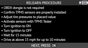 Mazda 3 Direct Relearn