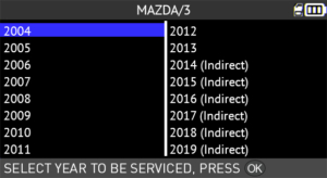 Mazda 3 Years