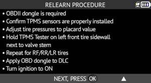 TPMS DIAGNOSTIC INFORMATION – Jeep Wrangler, 2007-2020