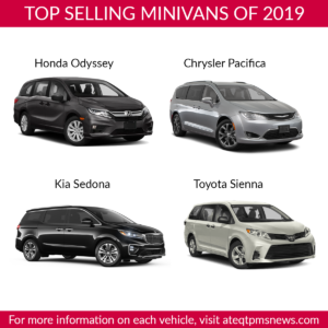 Top Selling minivans