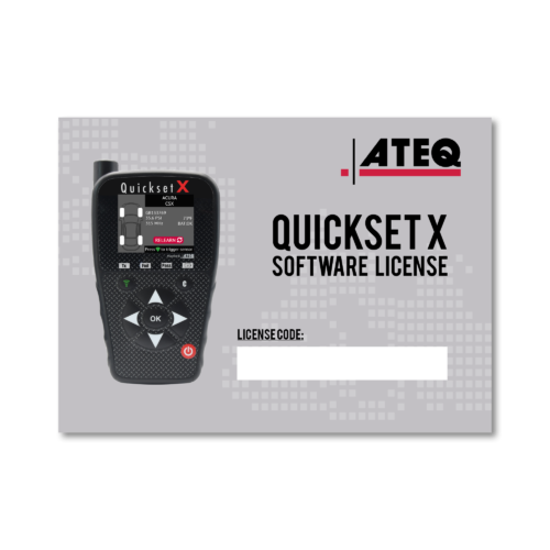 License ATEQ-TPMS QuicksetX